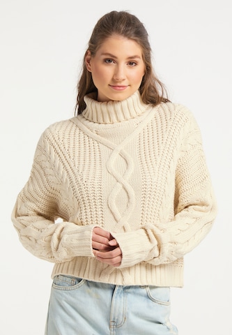 IZIA Pullover in Beige: predná strana