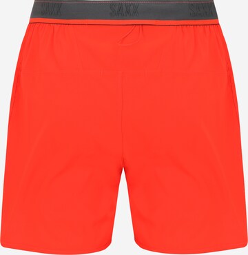 SAXX Regular Sports trousers in Red