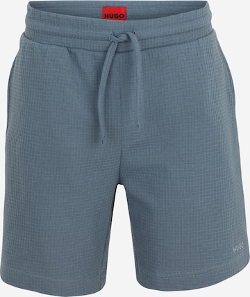 HUGO Pyjamasbyxa 'Austin' i blå: framsida