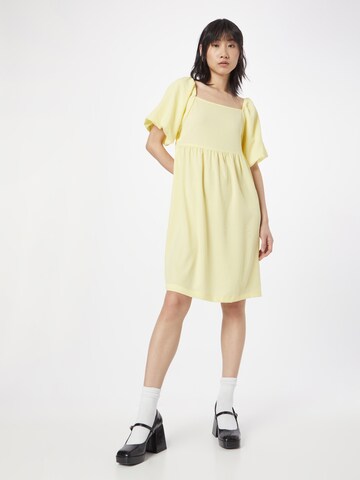 Monki Dress in Yellow: front