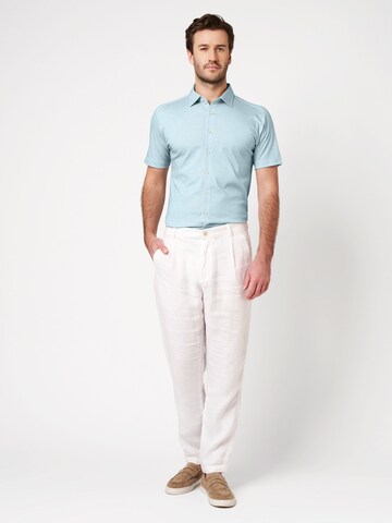 DESOTO Slim fit Overhemd in Blauw