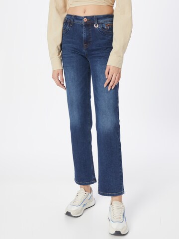 PULZ Jeansregular Traperice 'EMMA' - plava boja: prednji dio