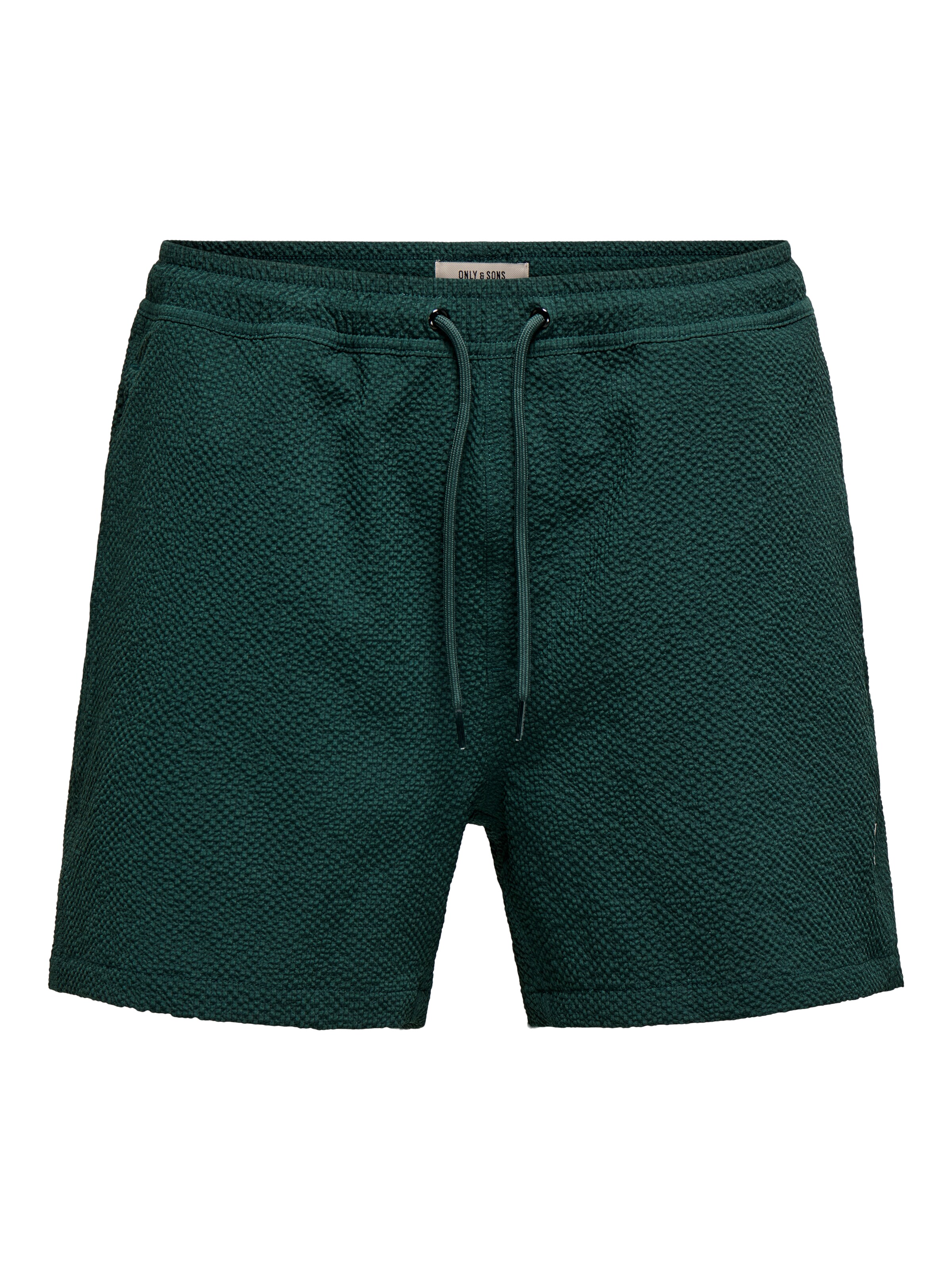 Only & Sons Badeshorts 'ONSTed' in Grün: Vorderseite