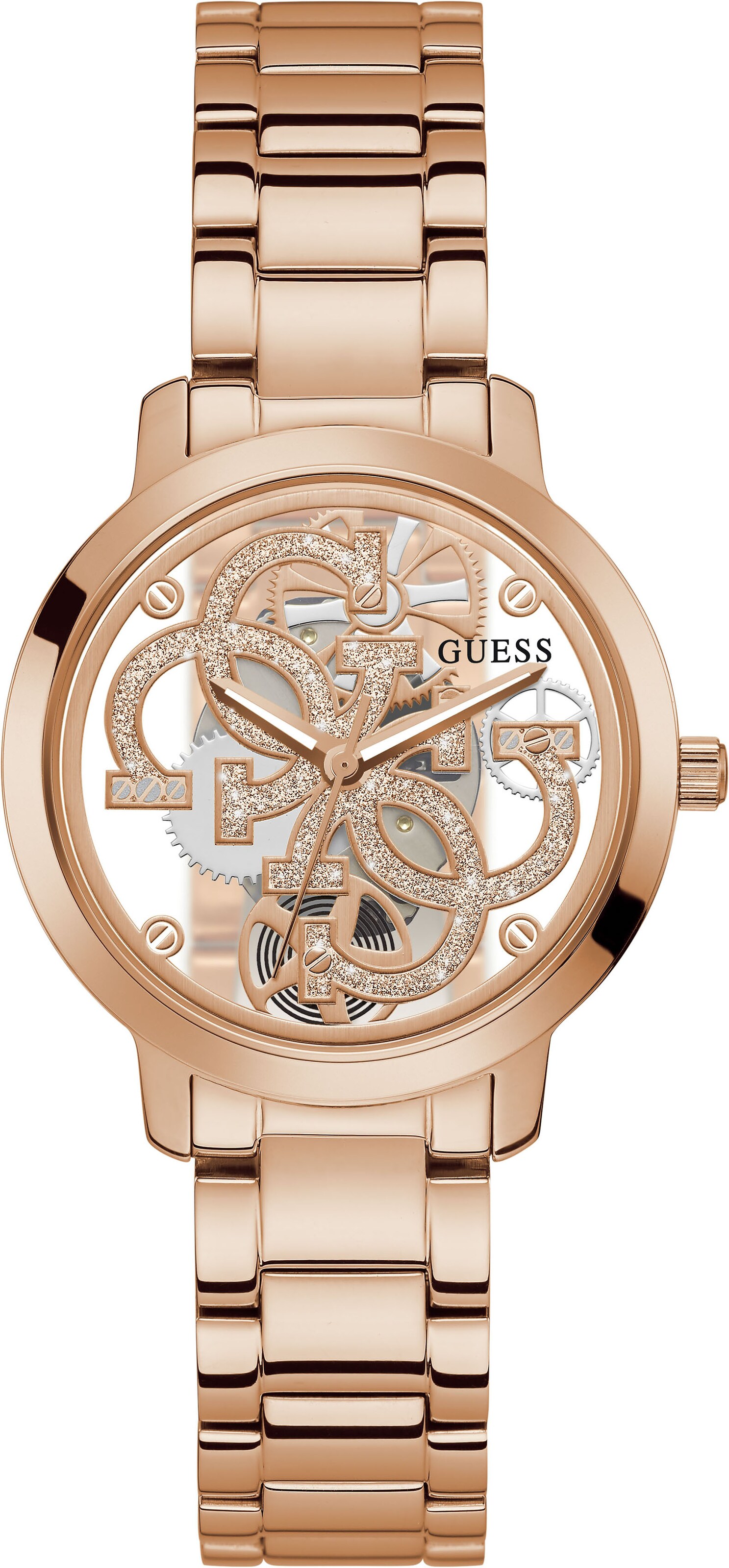 GUESS Analog watch in Gold: front