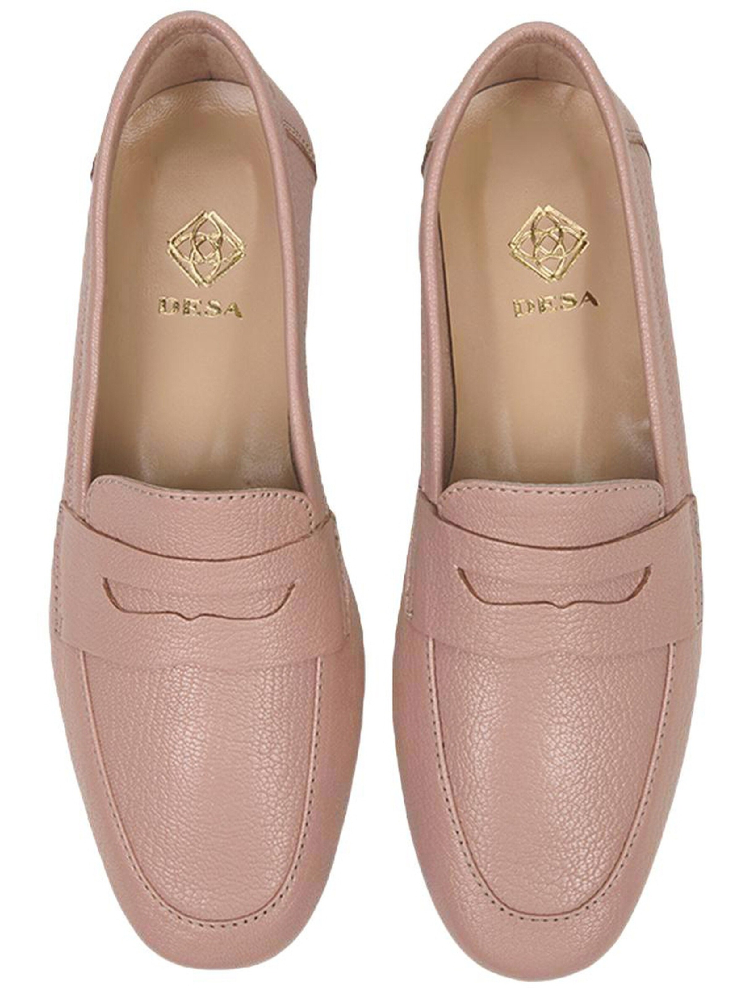 Desa Classic Flats 'Slipper' in Pink