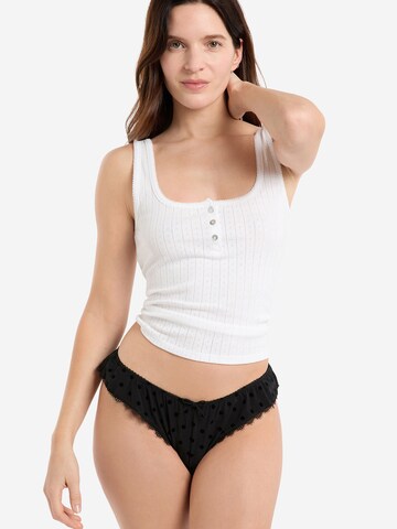 ETAM String 'SCARLETTE' in Schwarz