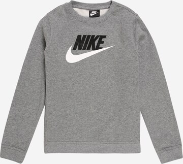 Nike Sportswear Sweatshirt 'Club Futura' in Grey: front