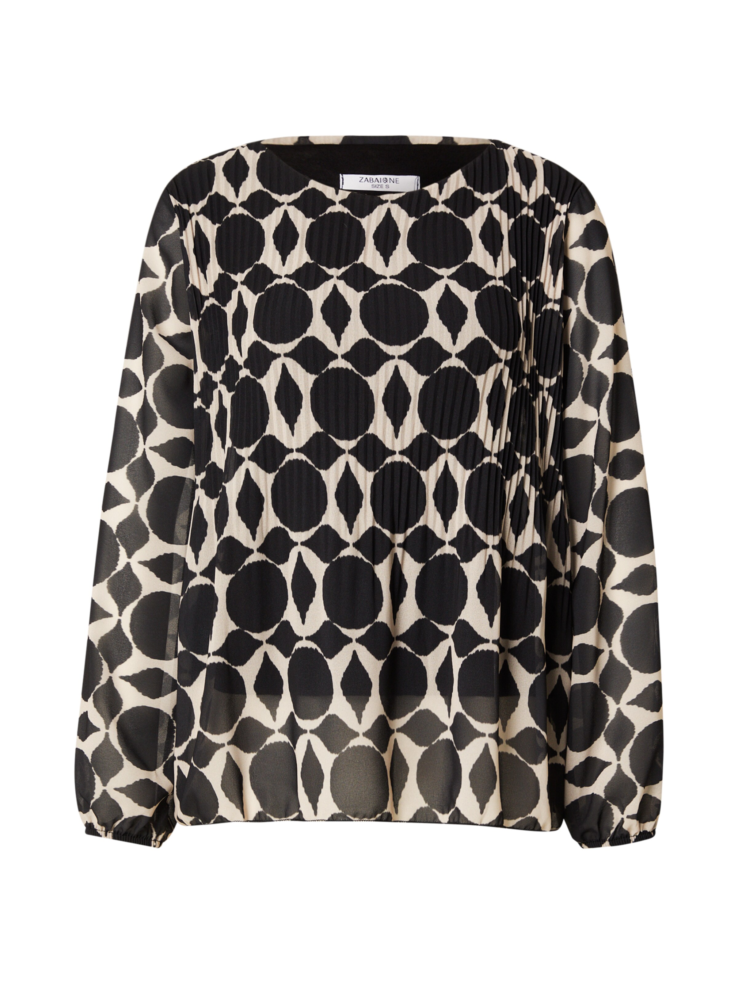 melns ZABAIONE Blūze 'Re44ynaa': no priekšpuses