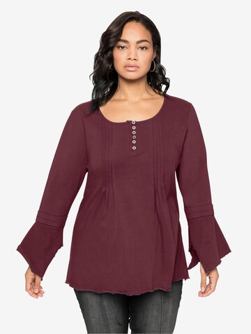 sheego by Joe Browns Shirt in Red: front
