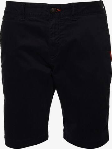 Superdry Chino Pants 'International' in Blue: front