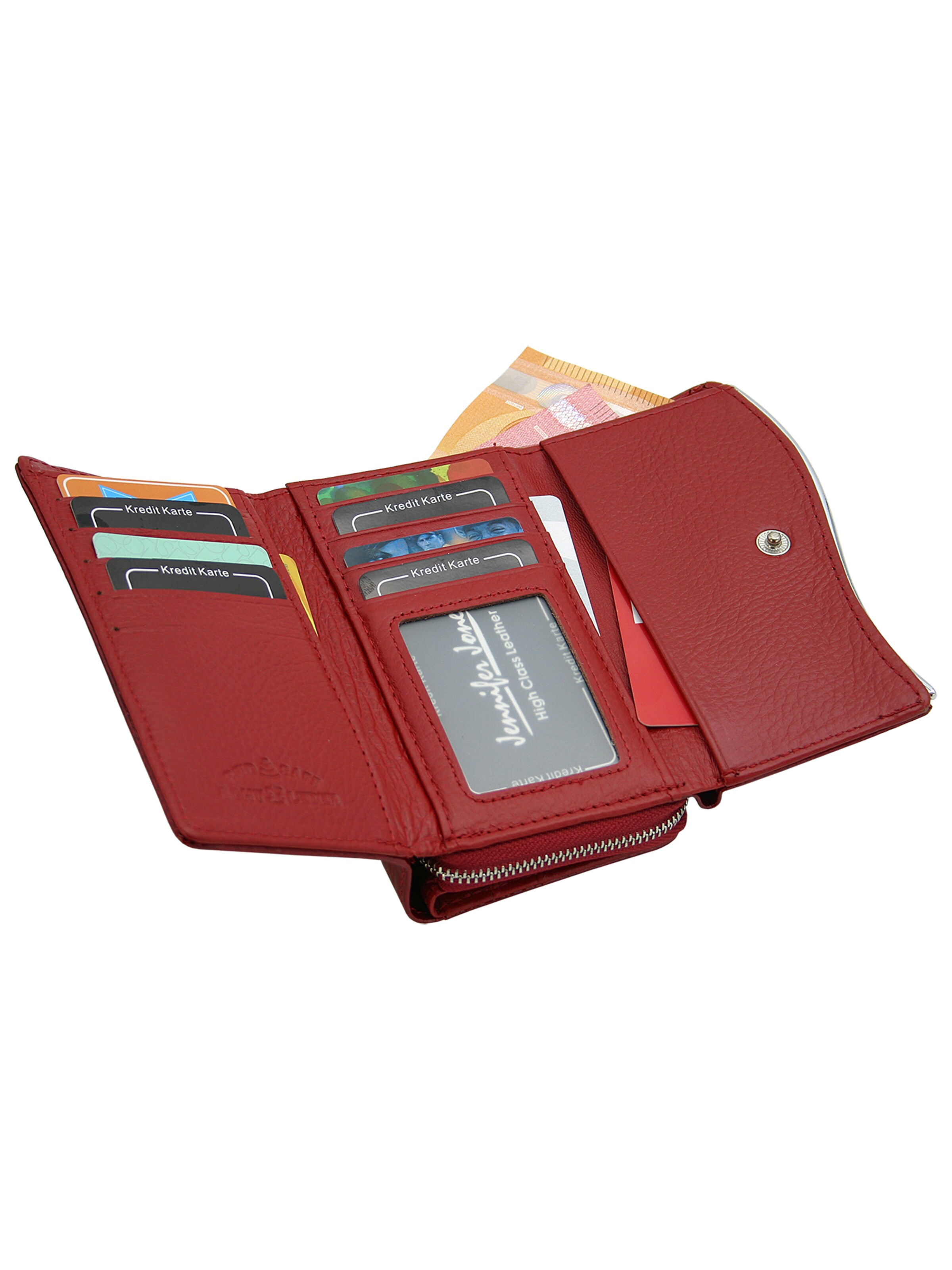 Jennifer Jones Wallet in Red