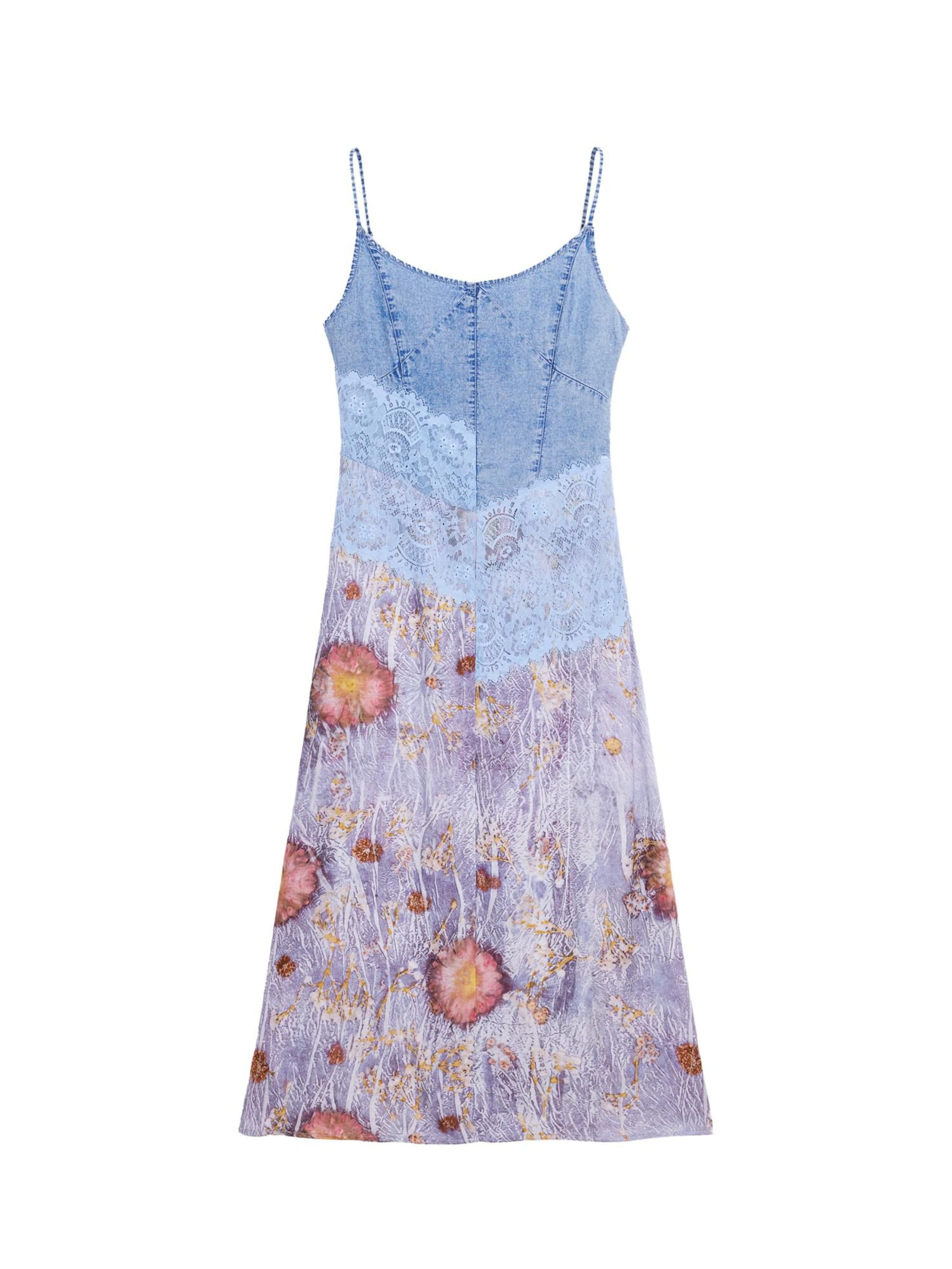 Desigual Šaty – modrá: přední strana