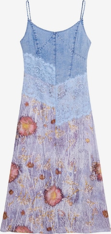 mėlyna Desigual Suknelė: priekis