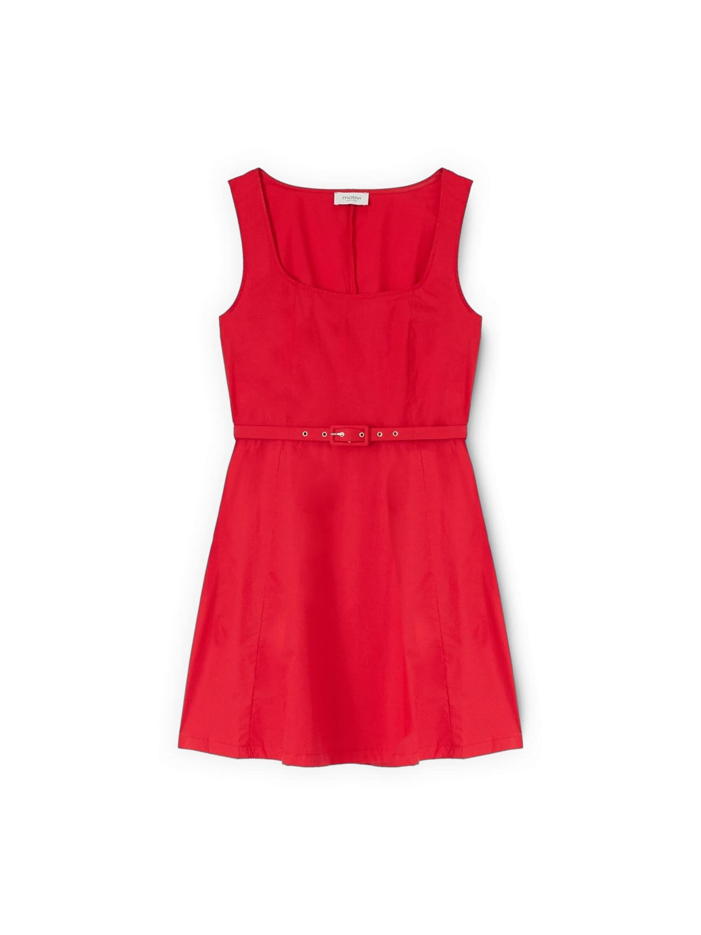 MOTIVI Dress in Red: front