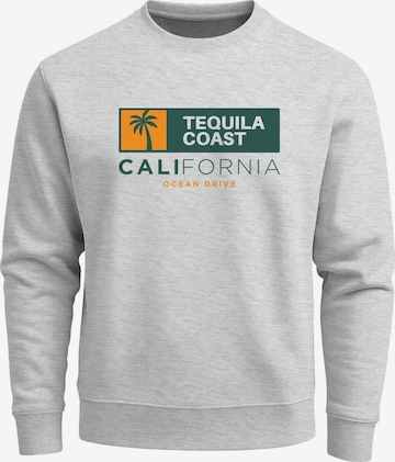 Neverless Sweatshirt 'California' in Grey: front