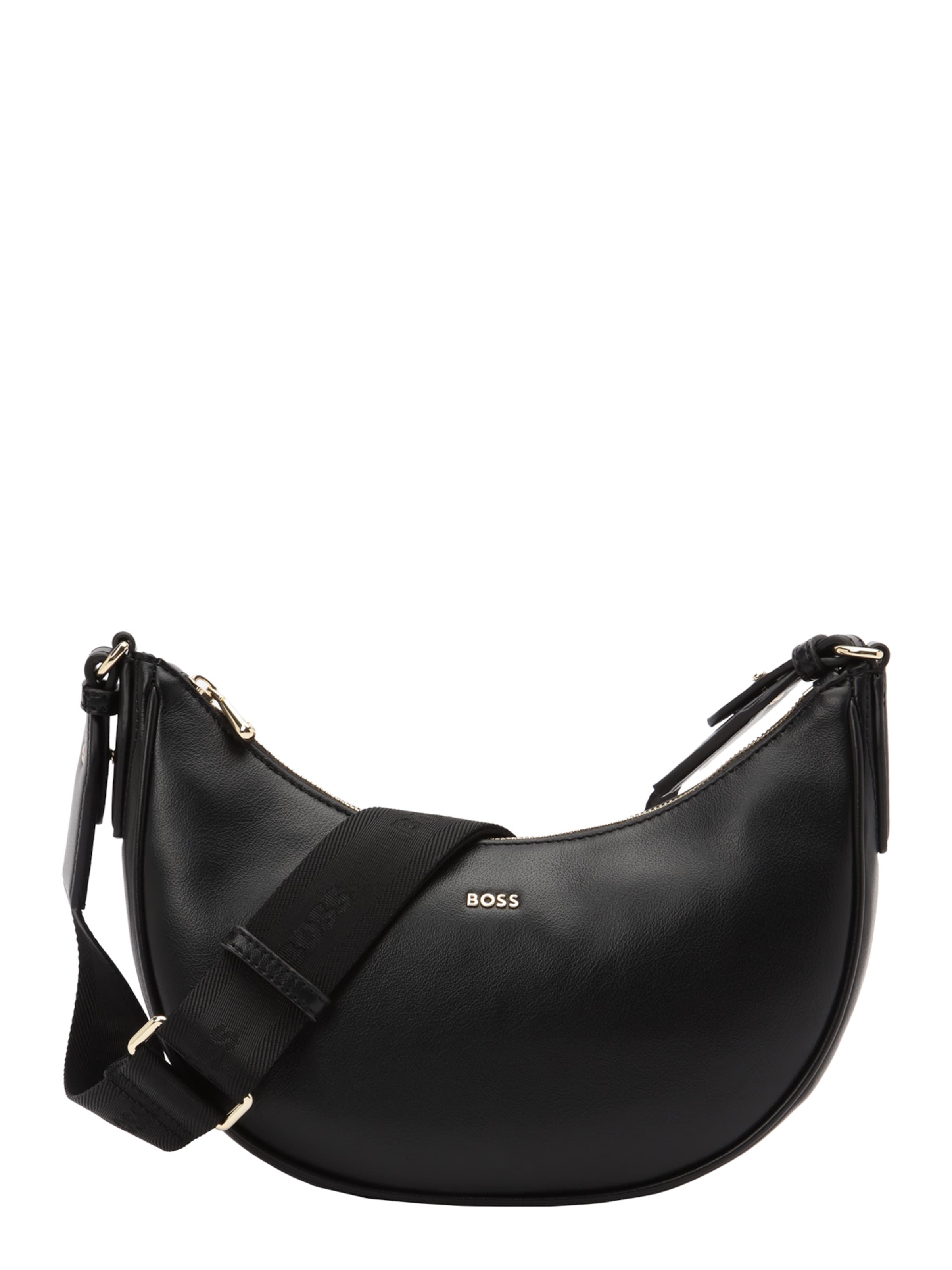 BOSS Чанта за през рамо тип преметка 'Sandy' в черно: отпред