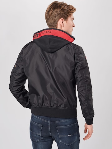 ALPHA INDUSTRIES Regular Fit Jacke in Schwarz
