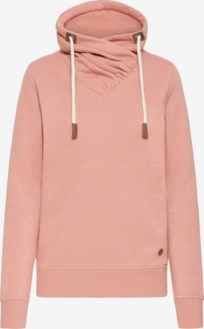 Oxmo Sweatshirt 'Mille' in Pink: Vorderseite