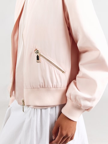 NÜMPH Přechodná bunda 'ELLANORA' – pink