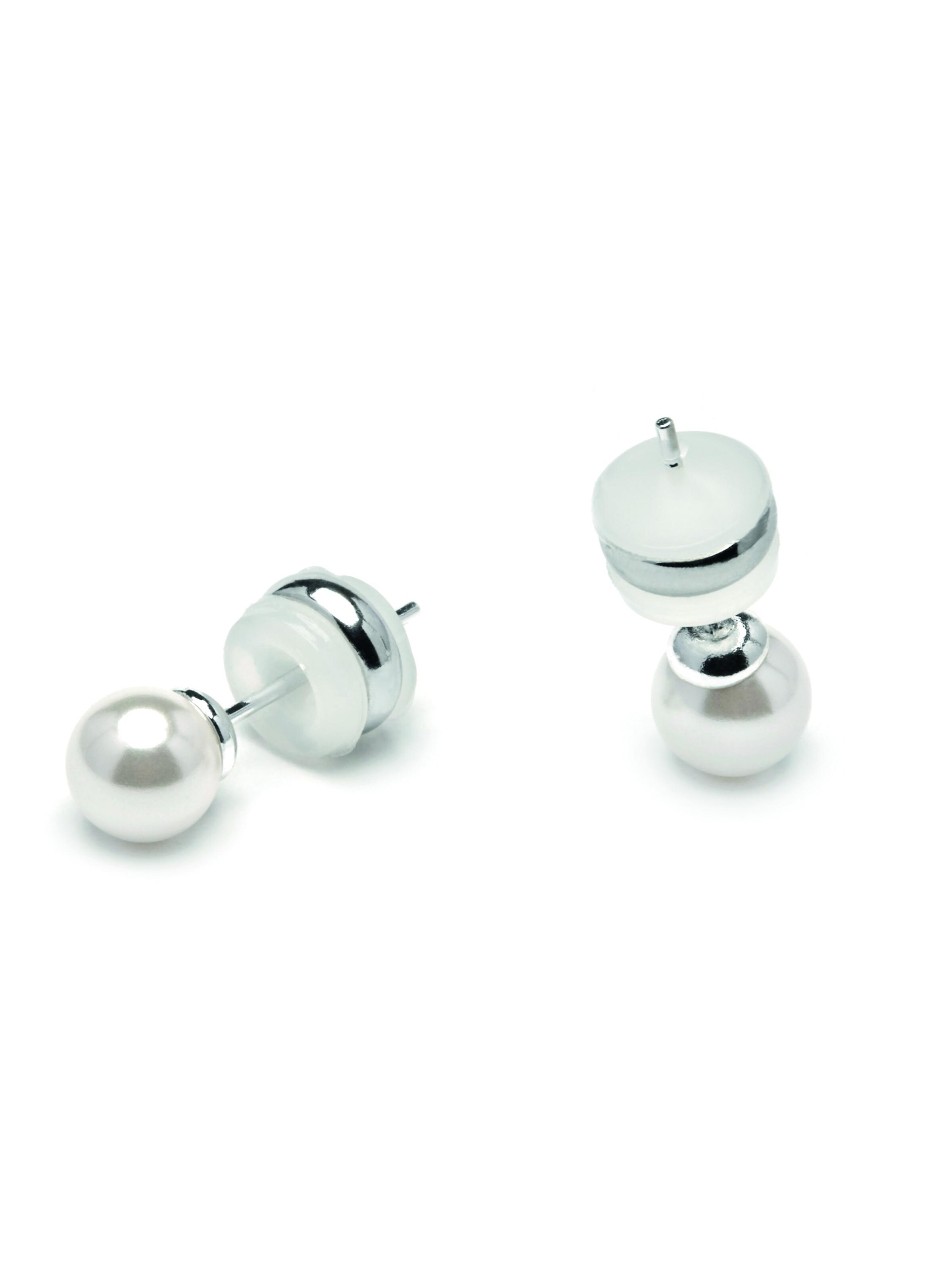 Luxenter - Pendientes 'Foris' en blanco