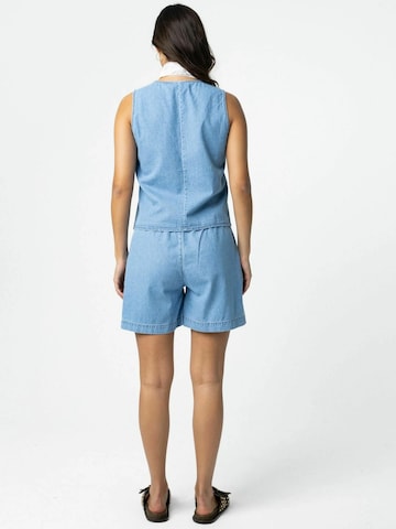 Coster Copenhagen Loosefit Shorts ' Elenora' in Blau