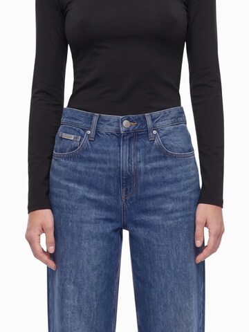 Wide Leg Jean Calvin Klein Jeans en bleu