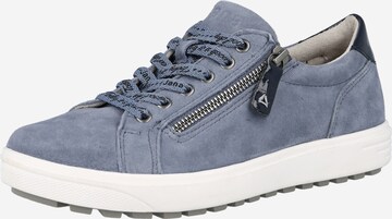 JANA Sneakers laag 'Relax' in Blauw: voorkant