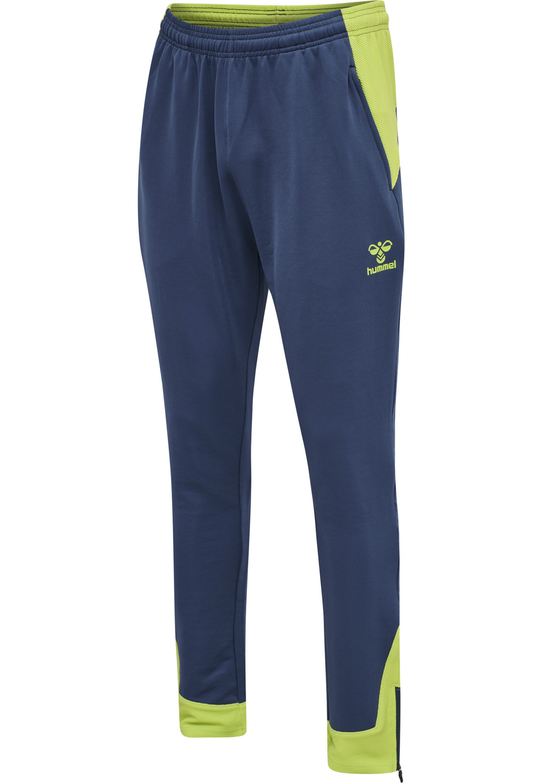 Hummel Slimfit Sportsbukser i blå