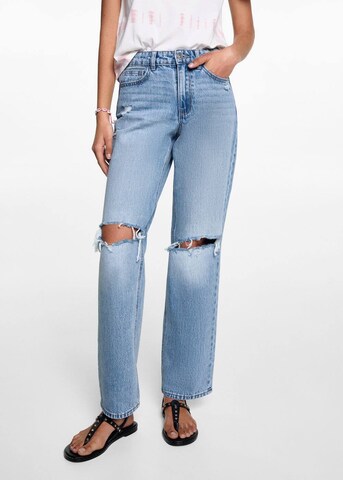 MANGO TEEN Regular Jeans 'Clean' in Blau: Vorderseite