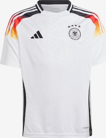 ADIDAS PERFORMANCE - Camisa funcionais 'DFB 24' em branco: frente