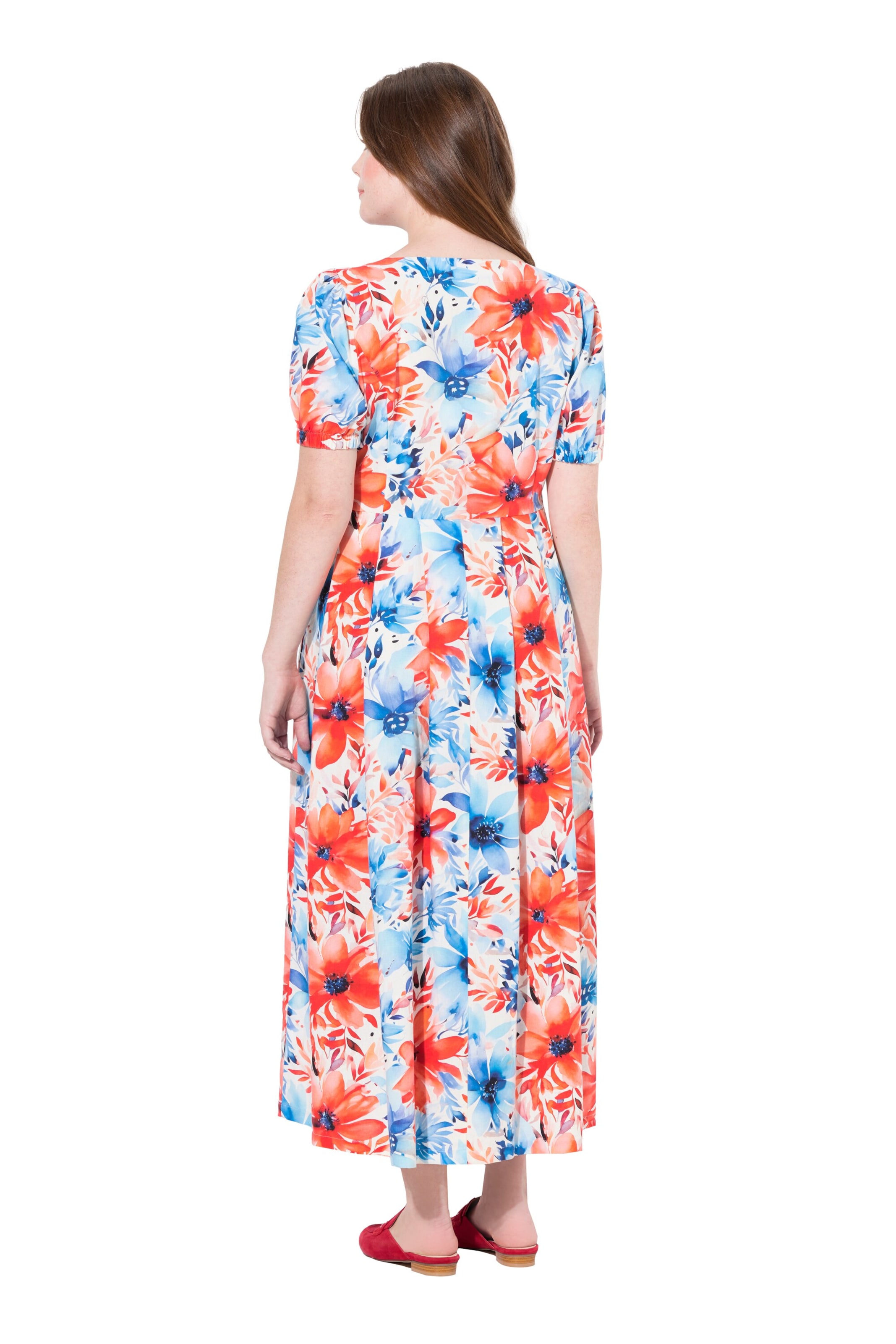 Ulla Popken Blousejurk in Blauw