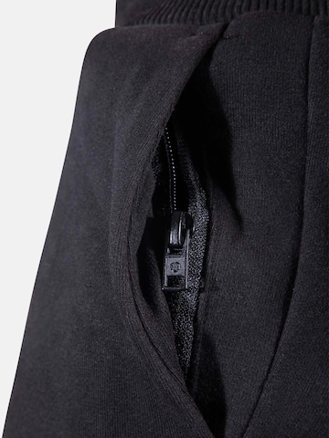 MOROTAI Tapered Sportbroek 'Corporate' in Zwart