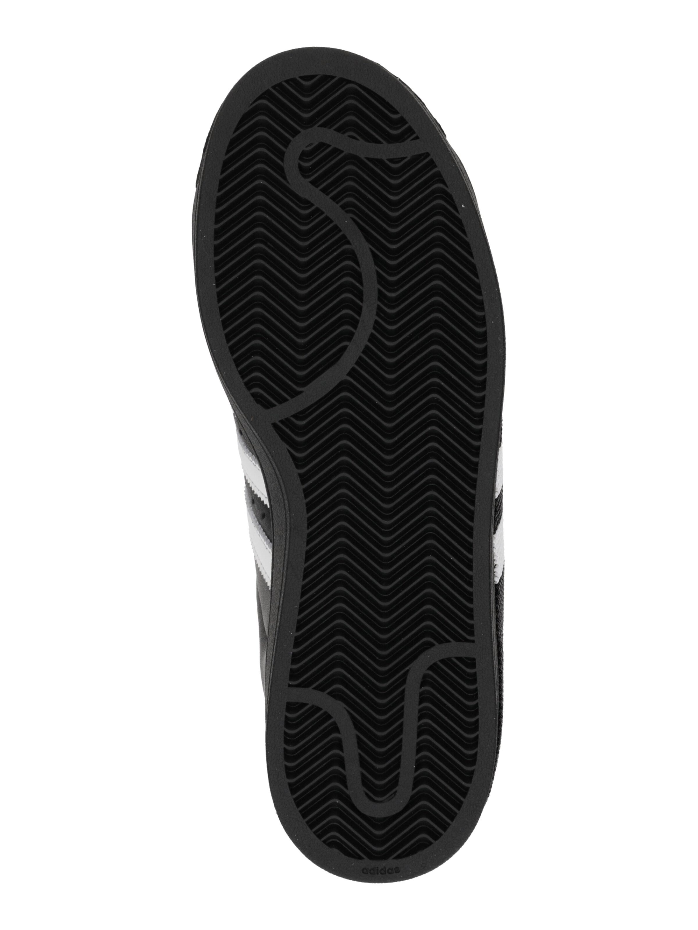 Sneaker low 'SUPERSTAR II' de la ADIDAS ORIGINALS pe negru