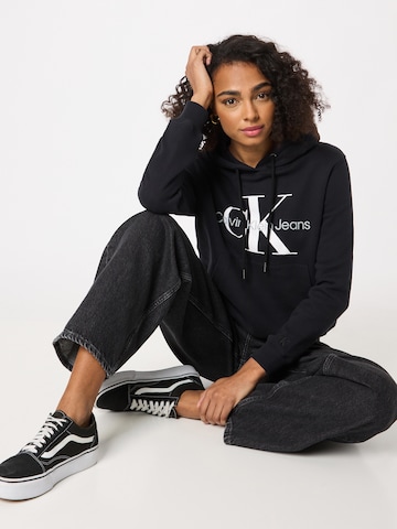 Calvin Klein Jeans Sweatshirt in Schwarz