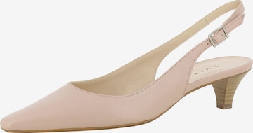 EVITA Slingback Pumps 'LIA' in Pink: front