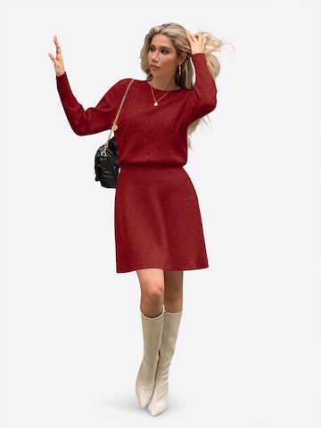 Abito in maglia di Imily Bela in rosso