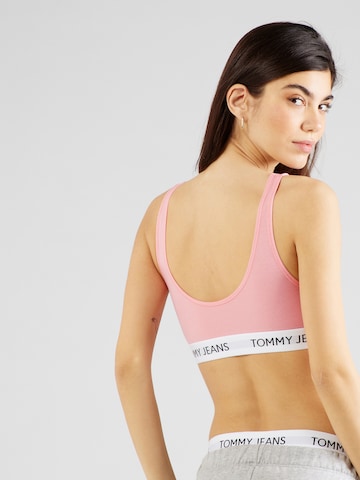 Tommy Jeans Bustier BH i pink