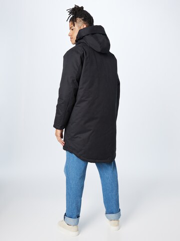 Manteau mi-saison 'VIRKEDALO' minimum en noir