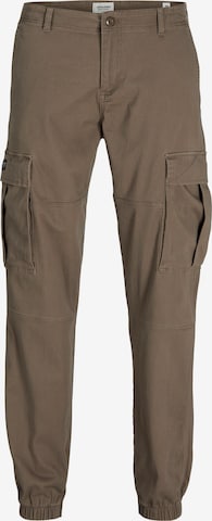 JACK & JONES Брюки-карго 'JPSTKANE JONNIE' в Коричневый: спереди
