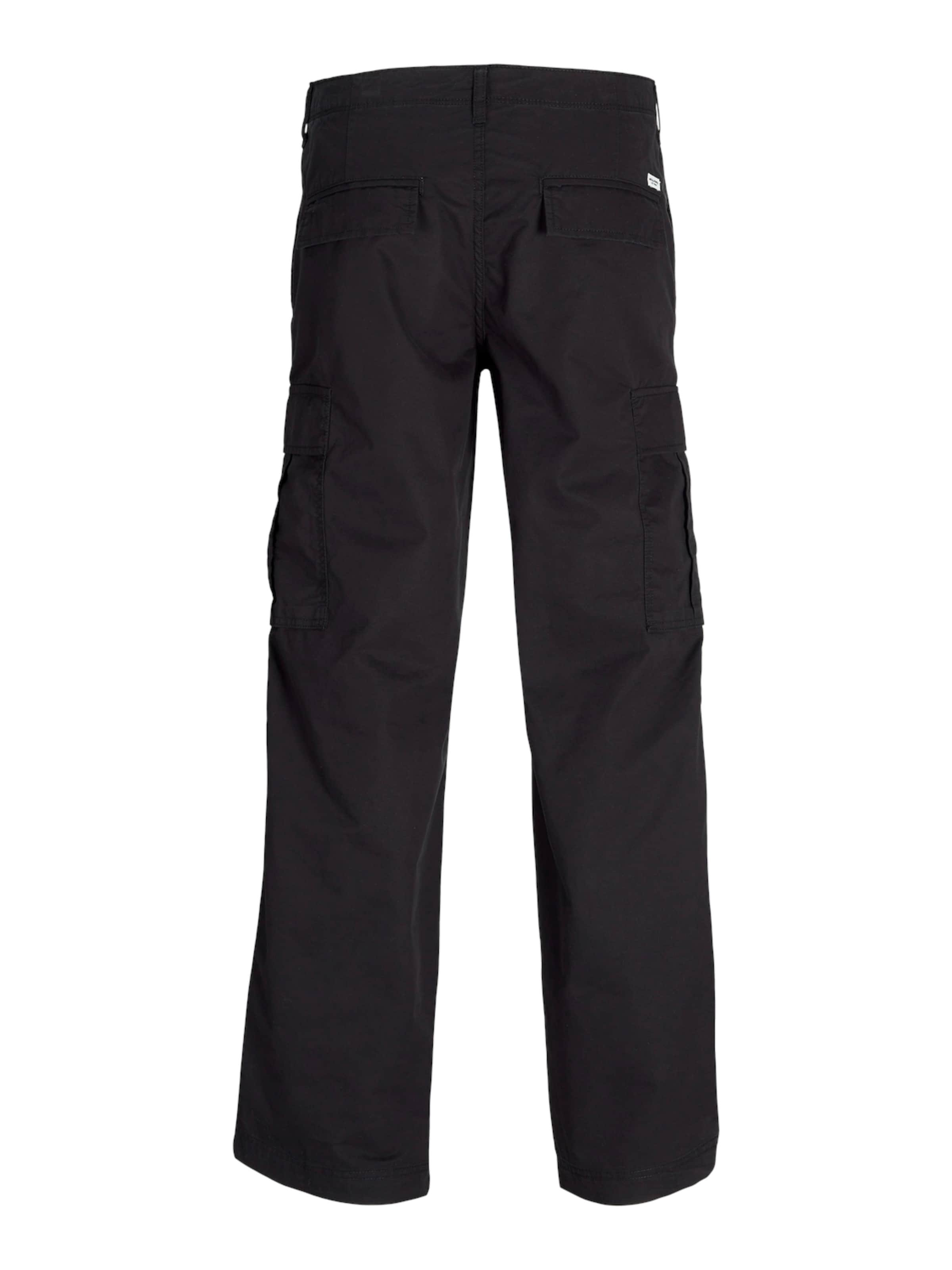 JACK & JONES Loosefit Kapsáče – černá