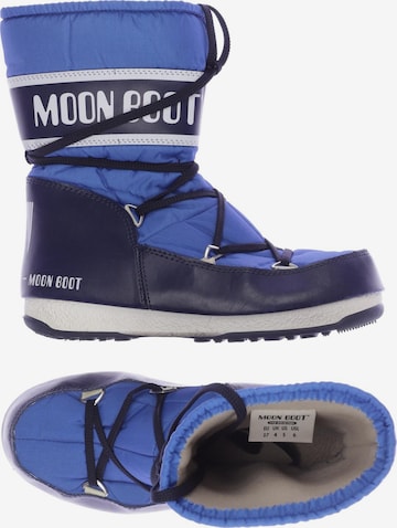 MOON BOOT Dress Boots in 37 in Blue: front