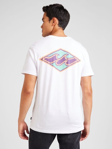 T-Shirt 'CRAYON WAVE' BILLABONG en blanc : devant