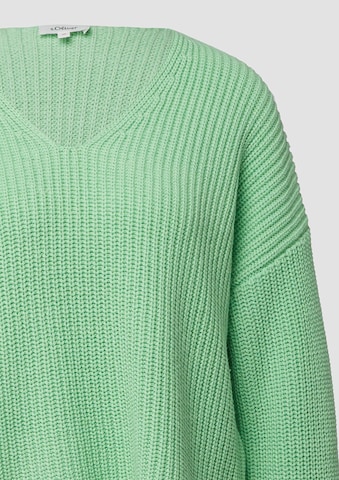 Pull-over s.Oliver en vert
