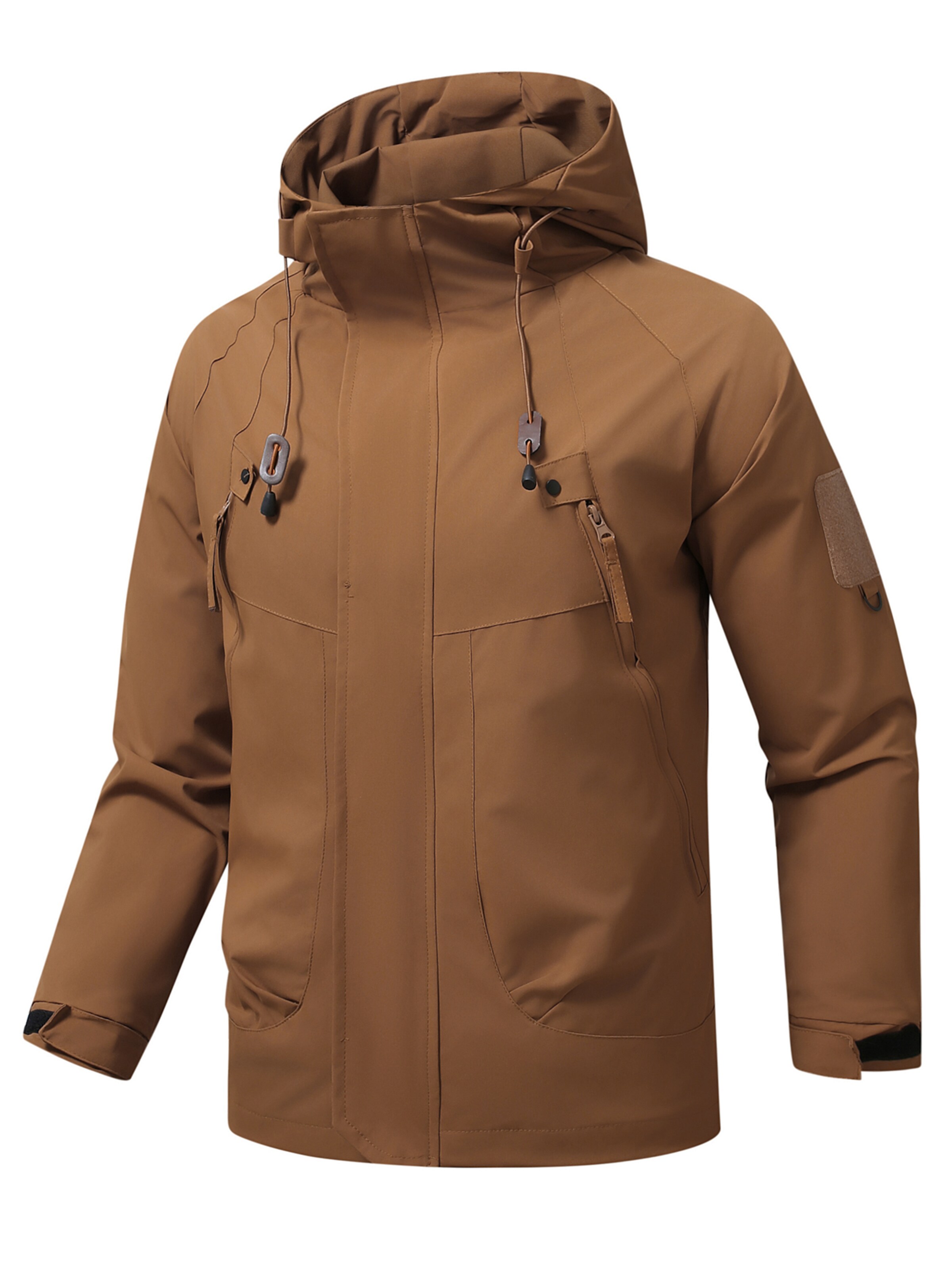 Youthup Outdoor jacket in Brown