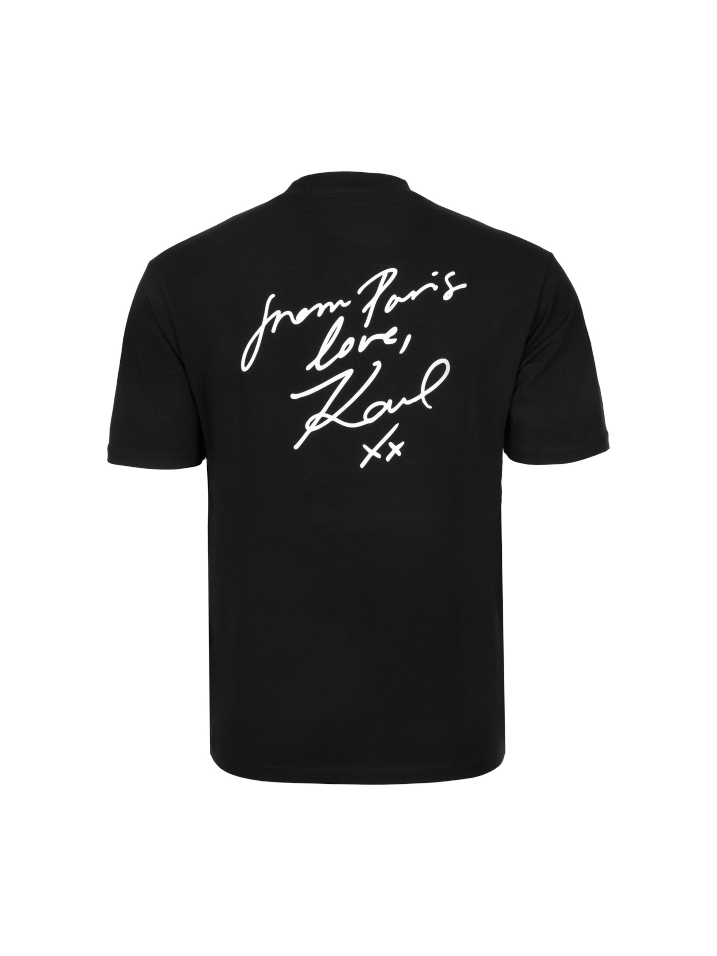 Karl Lagerfeld - Camiseta en negro