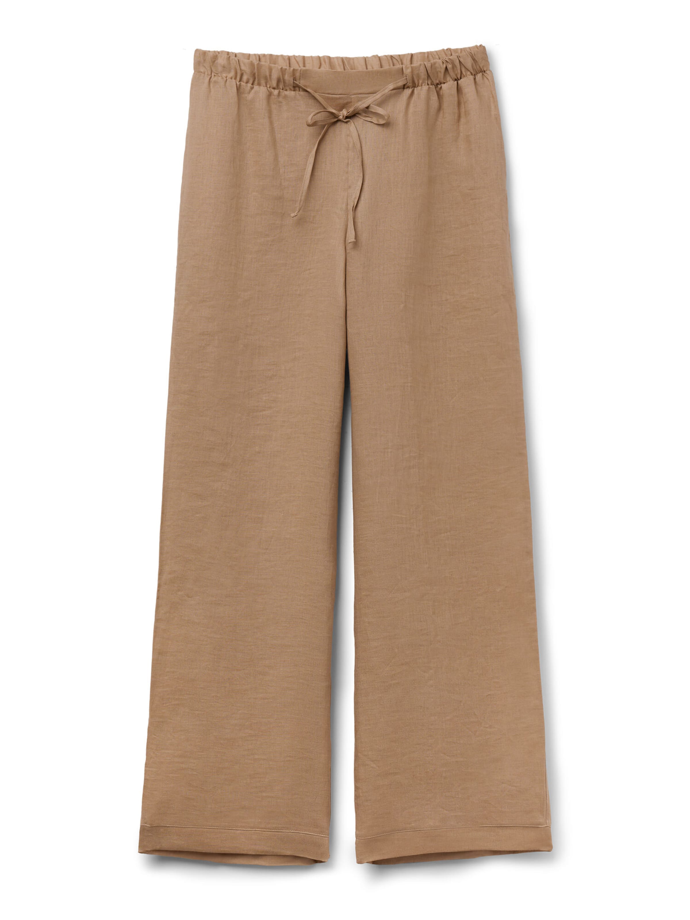 INTIMISSIMI Hose 'The Pure Linen' in Beige: Vorderseite