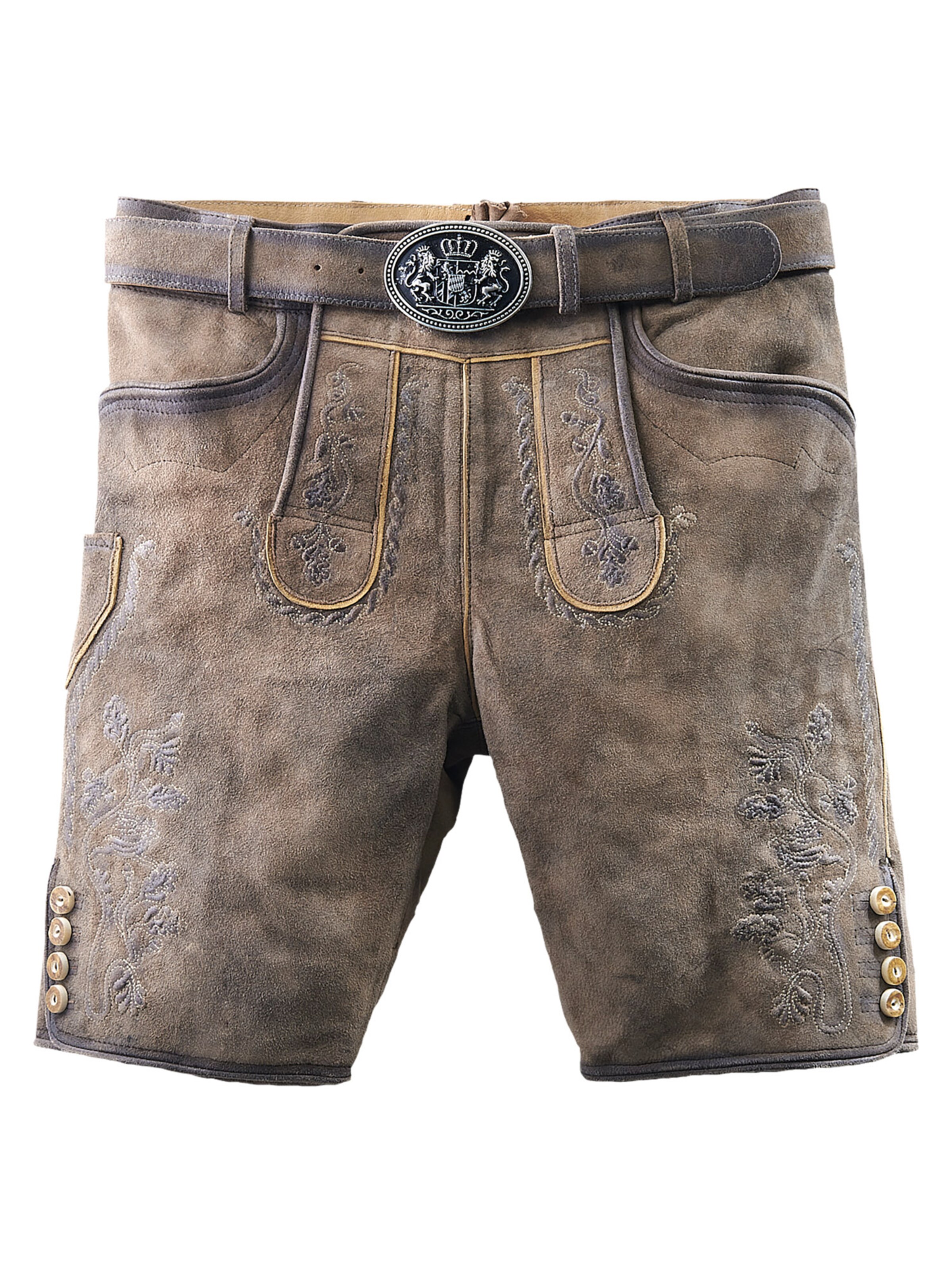 Country Maddox Regular Traditional Pants 'Horn' in Grey: front
