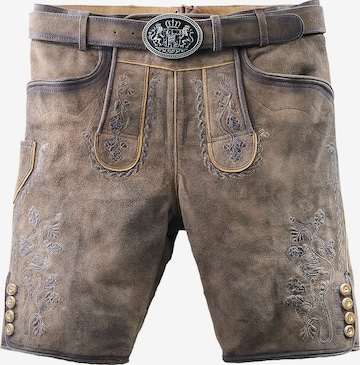 Country Maddox Regular Traditional Pants 'Horn' in Grey: front