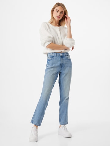 VILA Tapered Jeans 'Stray Elisa' in Blau