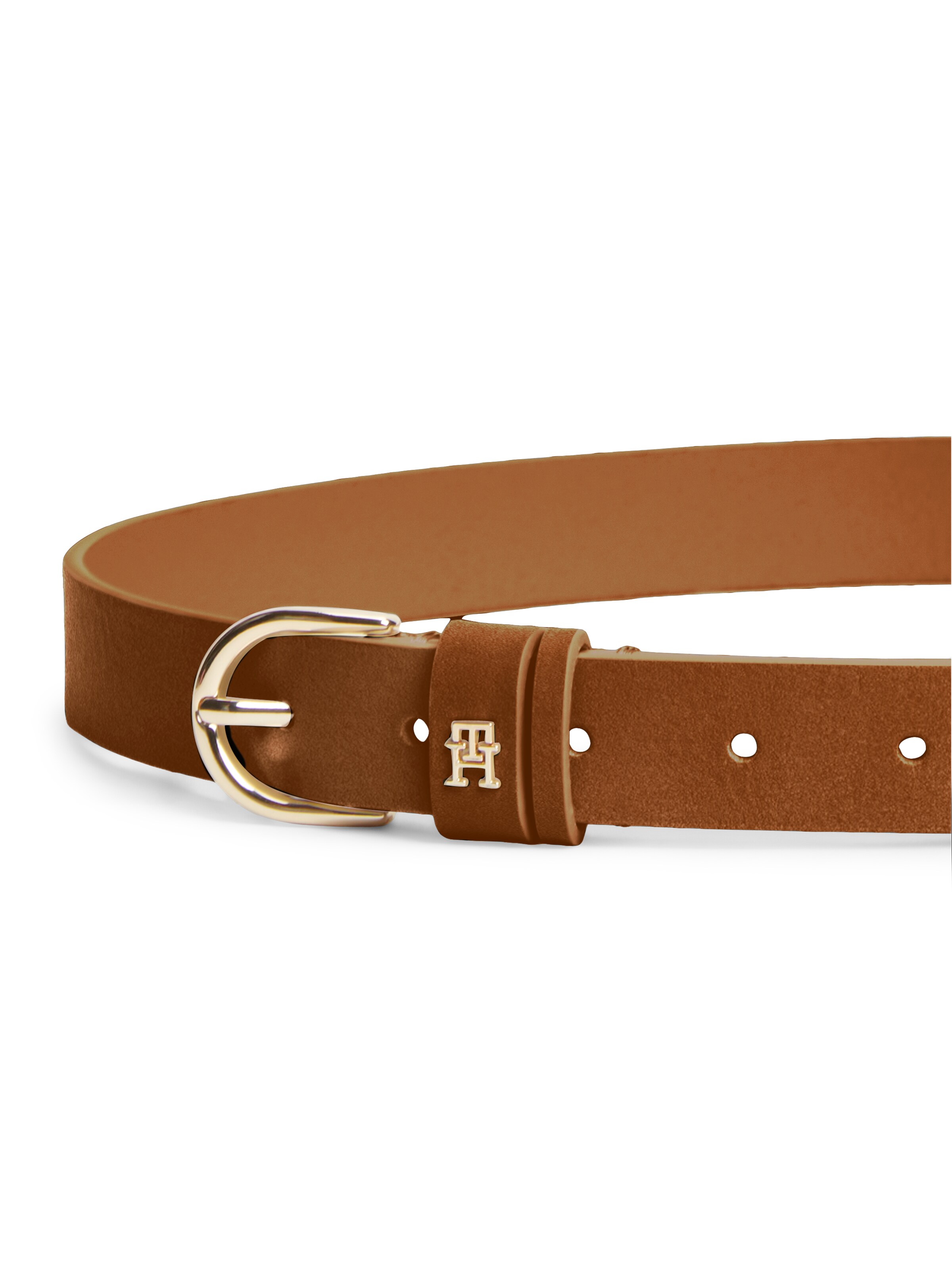 TOMMY HILFIGER - Cinturón 'ESSENTIAL EFFORTLESS' en marrón
